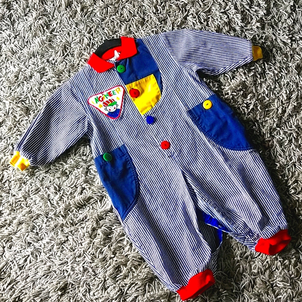 Children's Retro Engineer Onesie